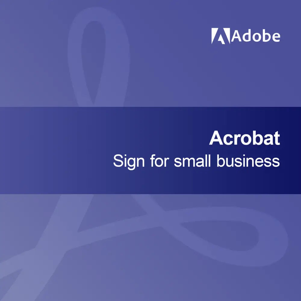 Acrobat Sign za mala podjetja