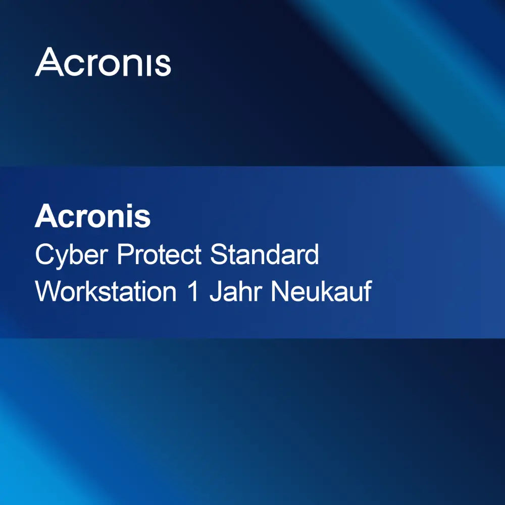 Acronis Cyber Protect Standard delovna postaja