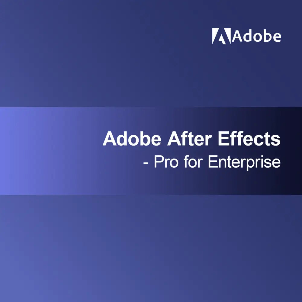 Adobe After Effects - Pro za podjetja