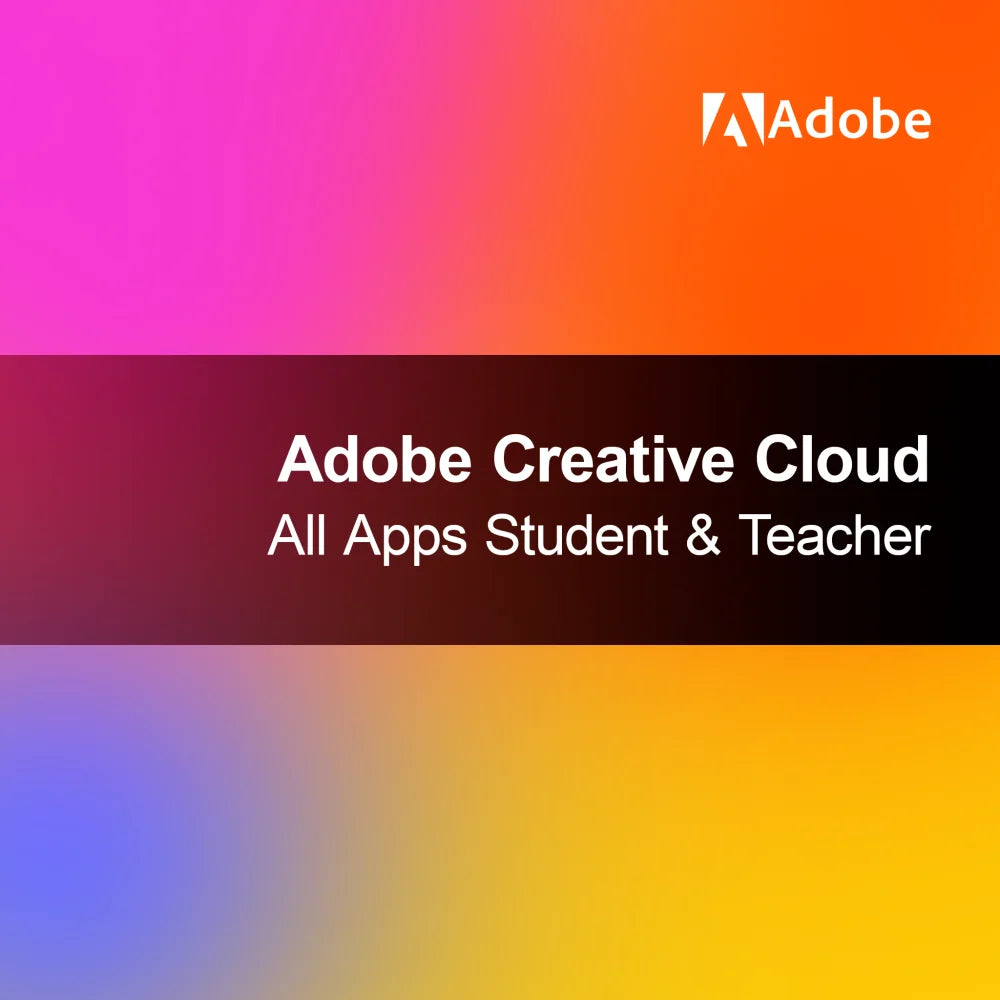 Adobe Creative Cloud Vse aplikacije za študente in učitelje