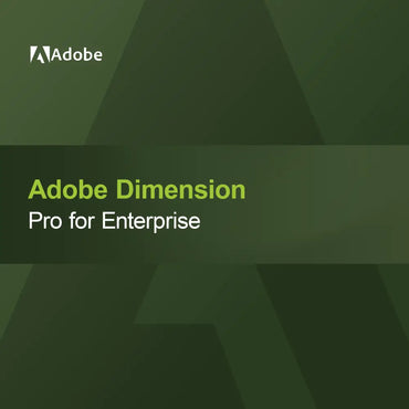Adobe Dimension - Pro za podjetja