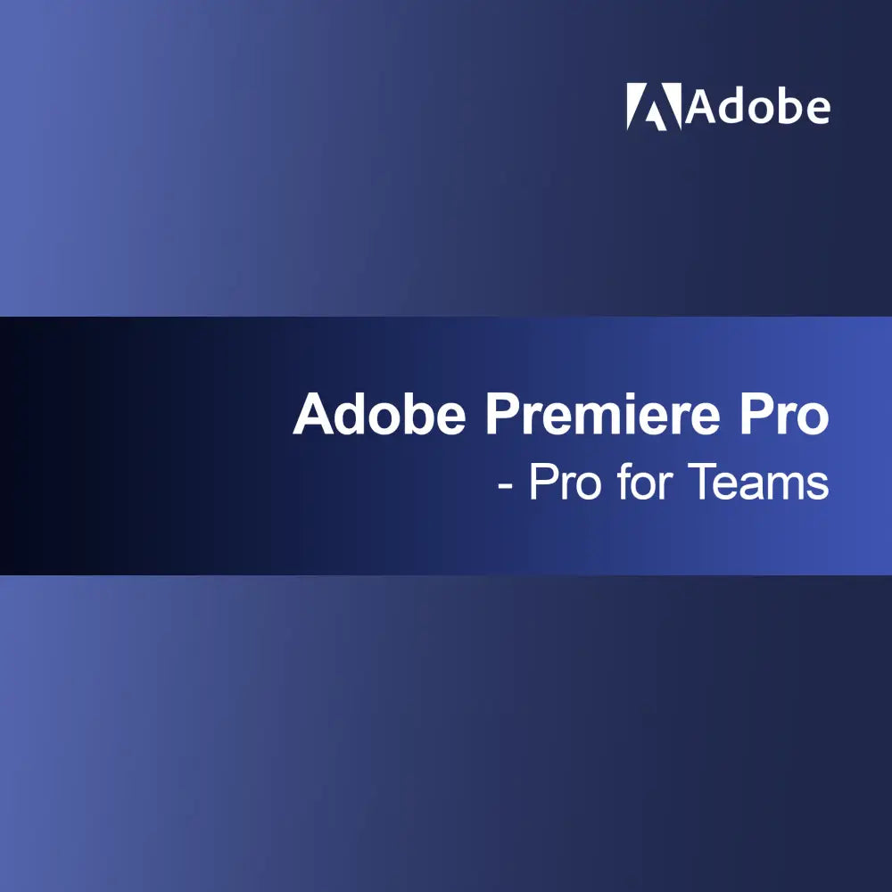Adobe Premiere Pro - Pro za ekipe