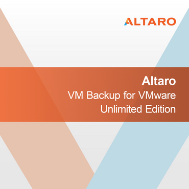 Altaro VM Backup za VMware Unlimited Edition