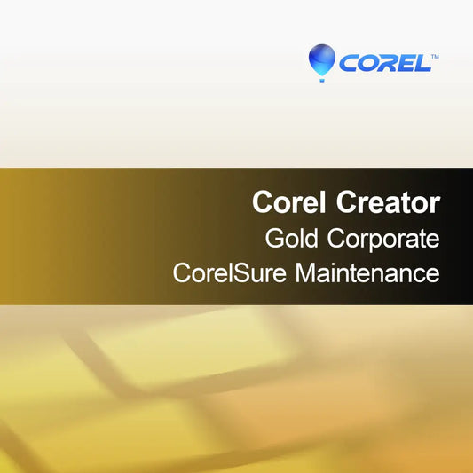 Corel Creator Gold Corporate CorelSure vzdrževanje