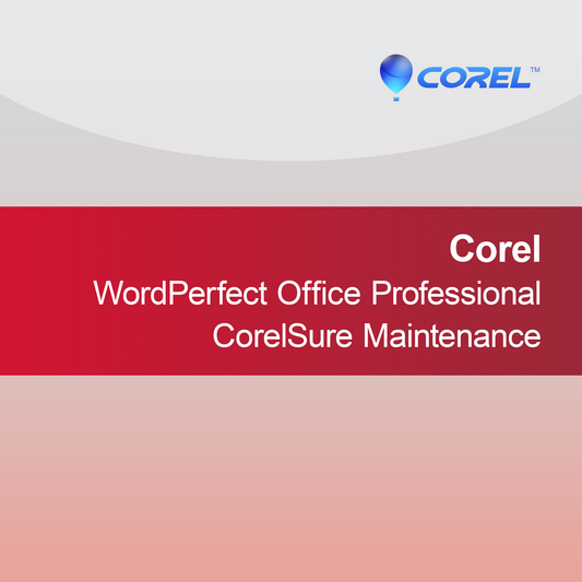 Corel WordPerfect Office Professional CorelSure vzdrževanje