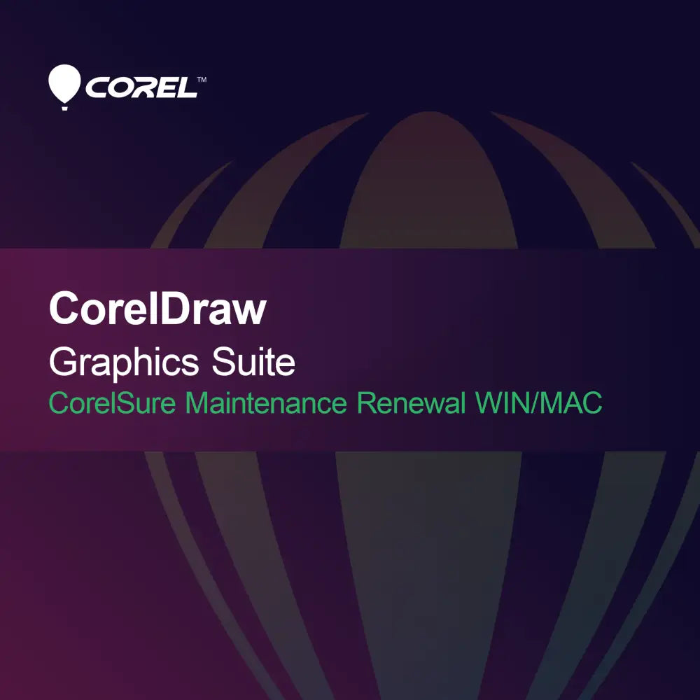 CorelDRAW Graphics Suite Business CorelSure vzdrževanje podaljšanje WIN/MAC