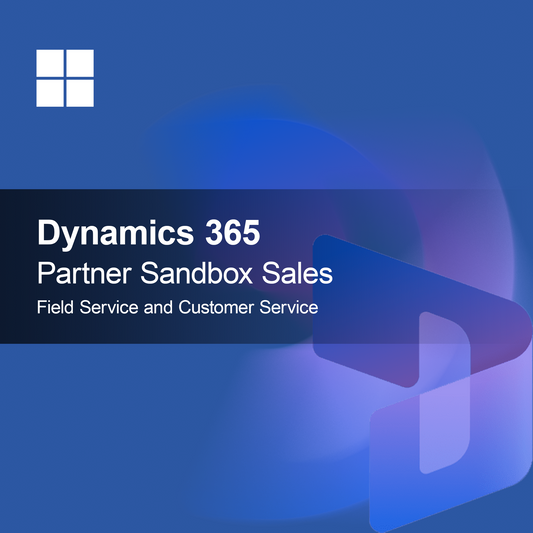 Dynamics 365 Partner Sandbox prodaja terenska služba in služba za stranke