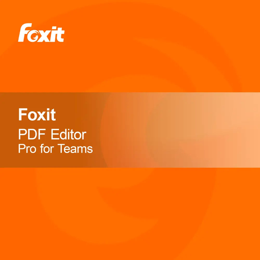Foxit PDF Editor Pro za ekipe