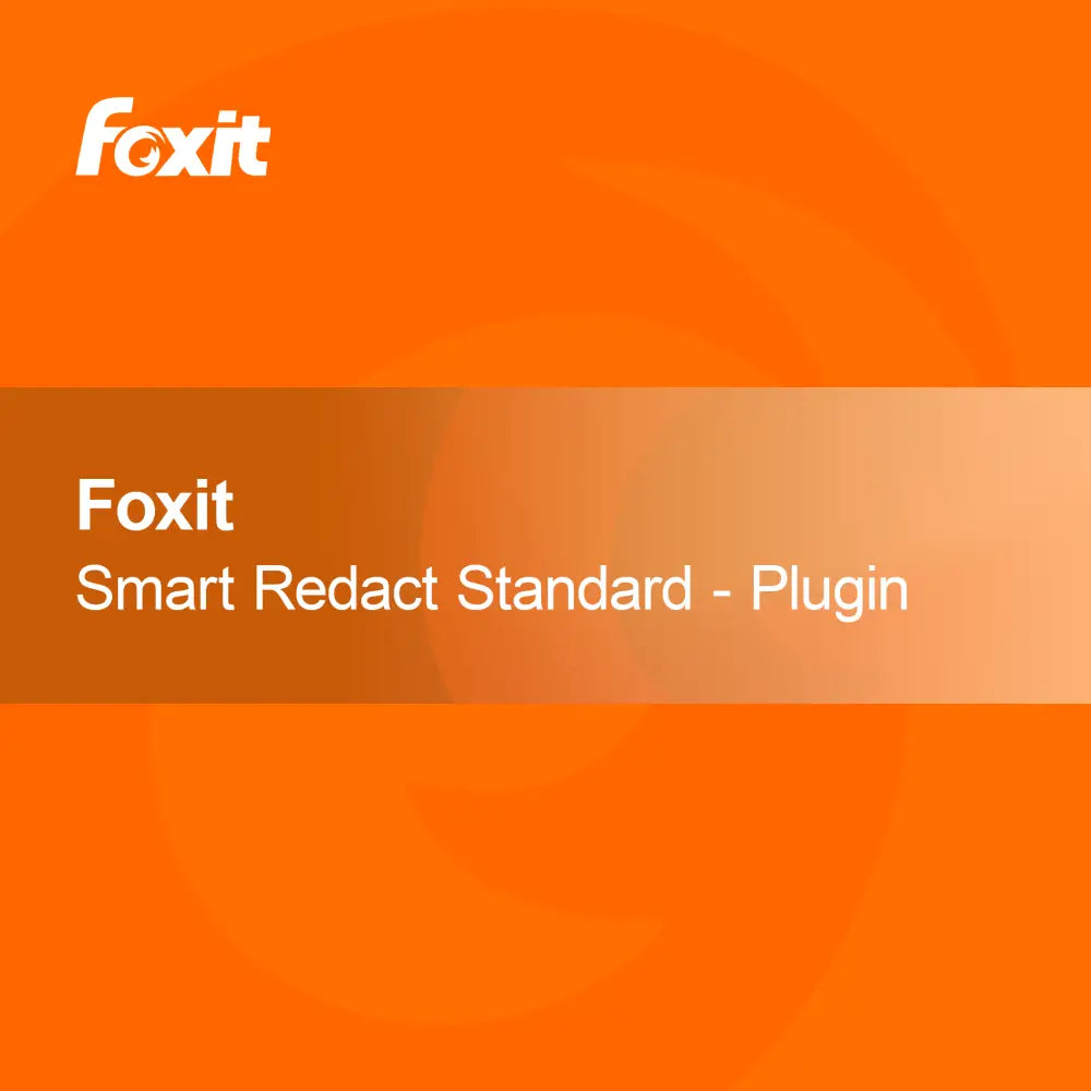 Foxit Smart Redact Standard - Vtičnik