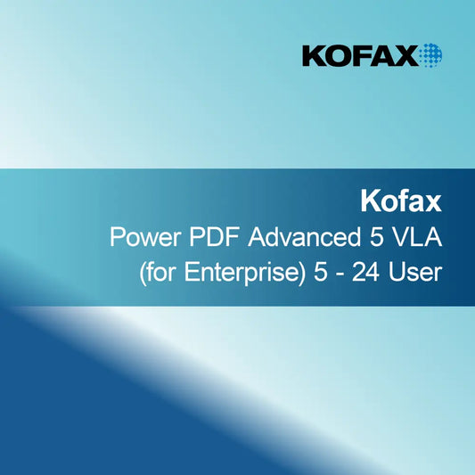 Kofax Power PDF Advanced 5 VLA (za podjetja)