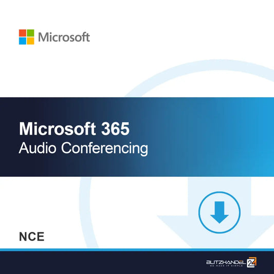 Microsoft 365 Avdio konferenciranje (NCE)