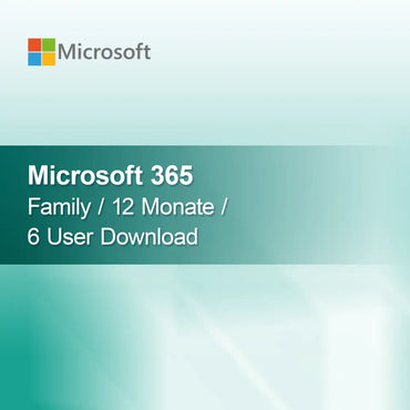 Microsoft 365 Family / 12 mesecev / 6 uporabnikov Prenos