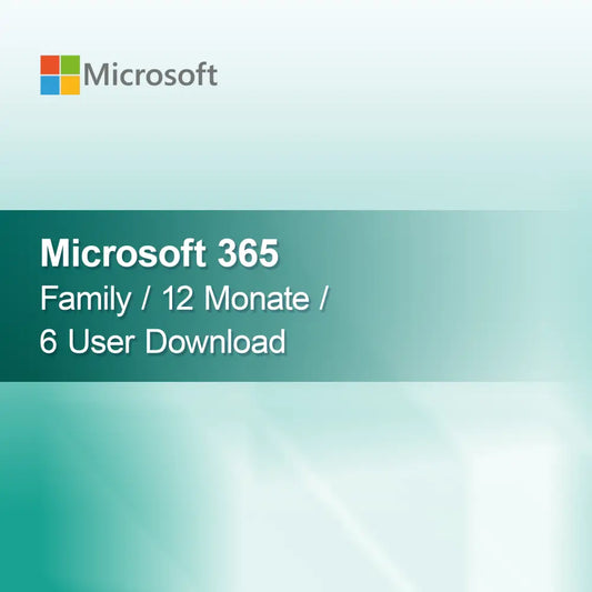 Microsoft 365 Family / 12 mesecev / 6 uporabnikov Prenos