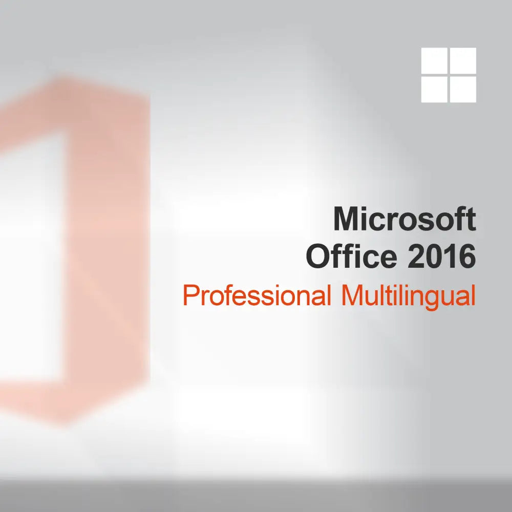 Microsoft Office 2016 Professional večjezično