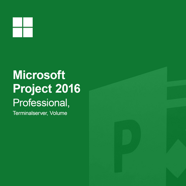 Microsoft Project 2016 Professional, Terminalni strežnik, Volume