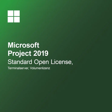 Microsoft Project 2019 Standard Open License, Terminalni strežnik, volumen licenca