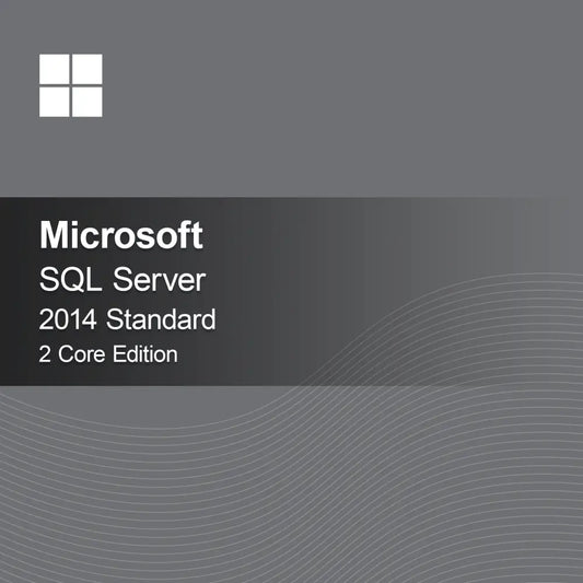 Microsoft SQL Server 2014 Standard - izdaja za 2 jedri