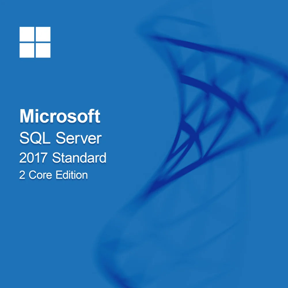 Microsoft SQL Server 2017 Standard, izdaja z 2 jedroma