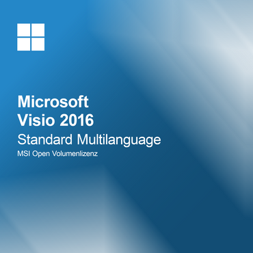 Microsoft Visio 2016 Standard večjezični MSI odprta licenca za več uporabnikov