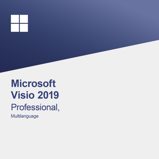 Microsoft Visio 2019 Professional, večjezično