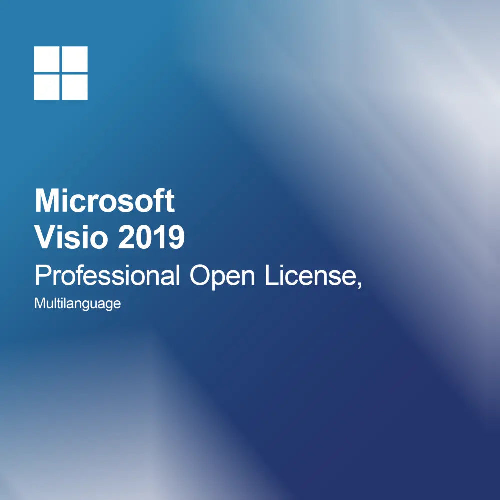 Microsoft Visio 2019 Professional odprta licenca, večjezično