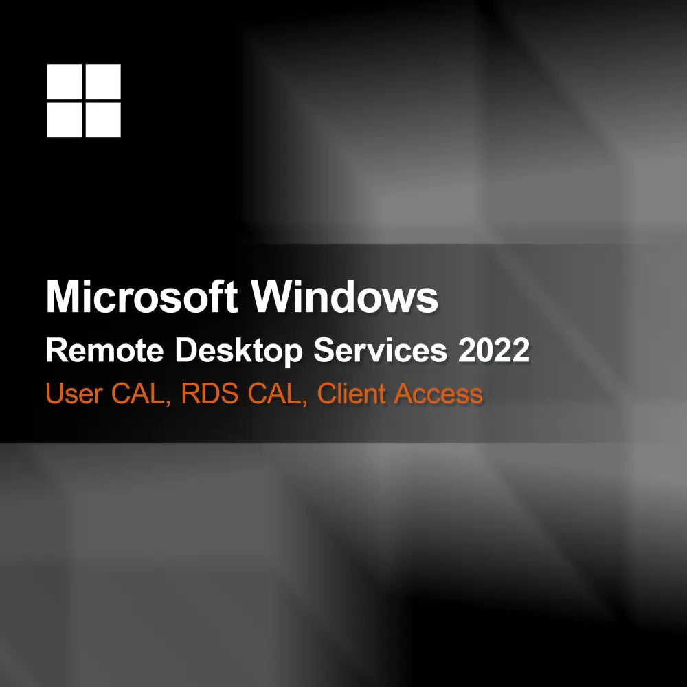Microsoft Windows Remote Desktop Services 2022, uporabniška CAL, RDS CAL, licenca za dostop odjemalca