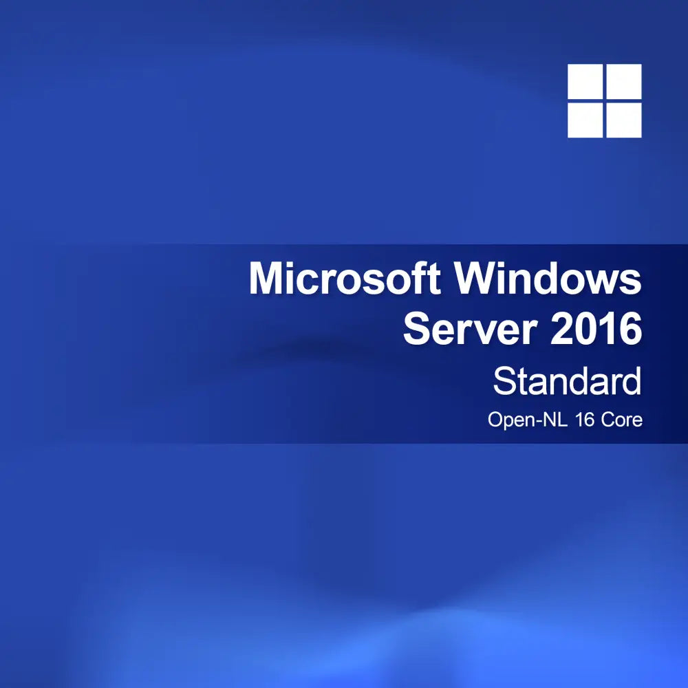 Microsoft Windows Server 2016 Standard Open-NL 16 jeder