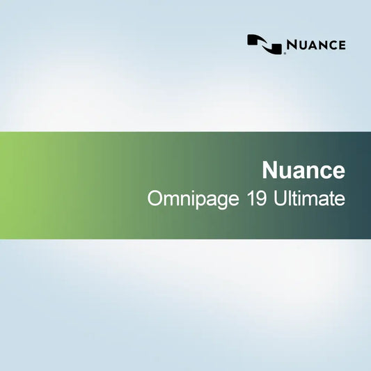 Nuance Omnipage 19 Ultimate