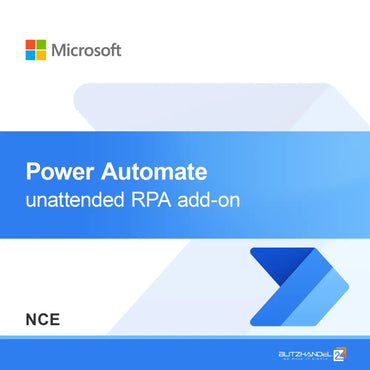 Power Automate dodatna oprema za neodzivno RPA (NCE)