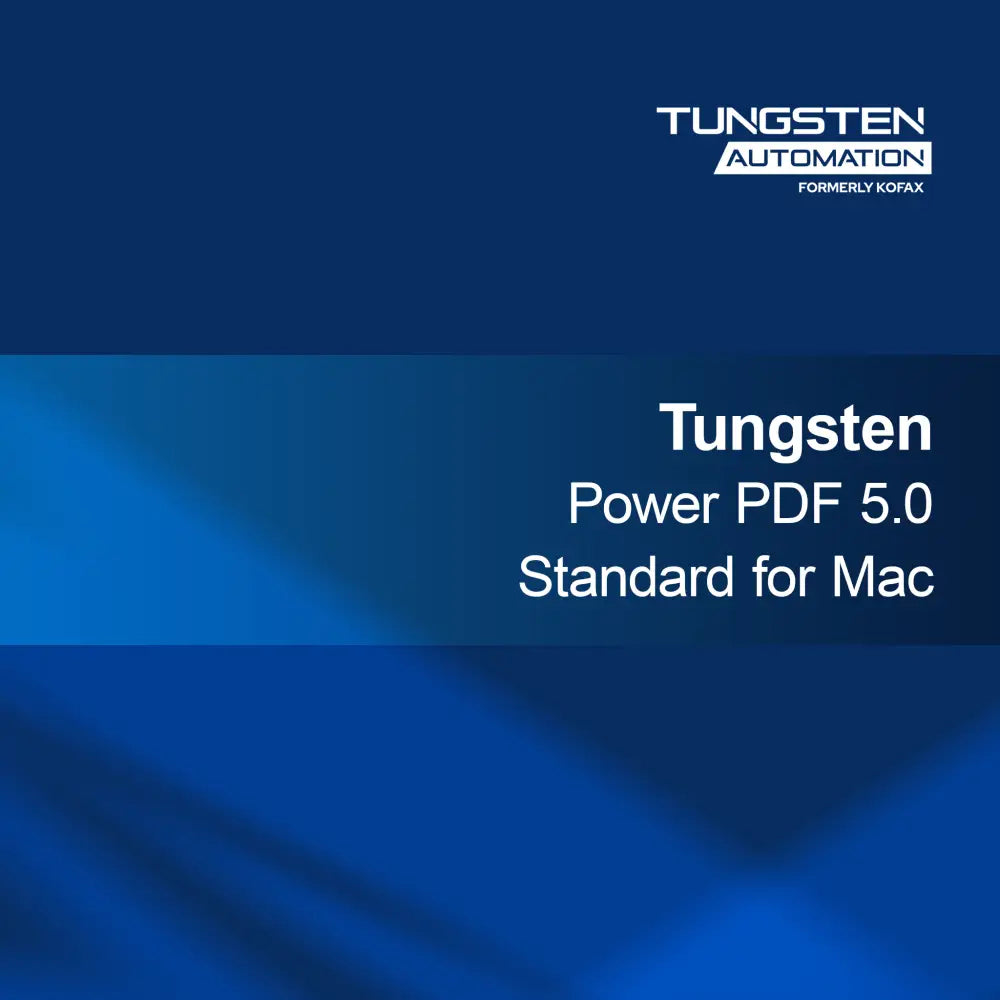 Tungsten Power PDF 5.0 Standard za Mac