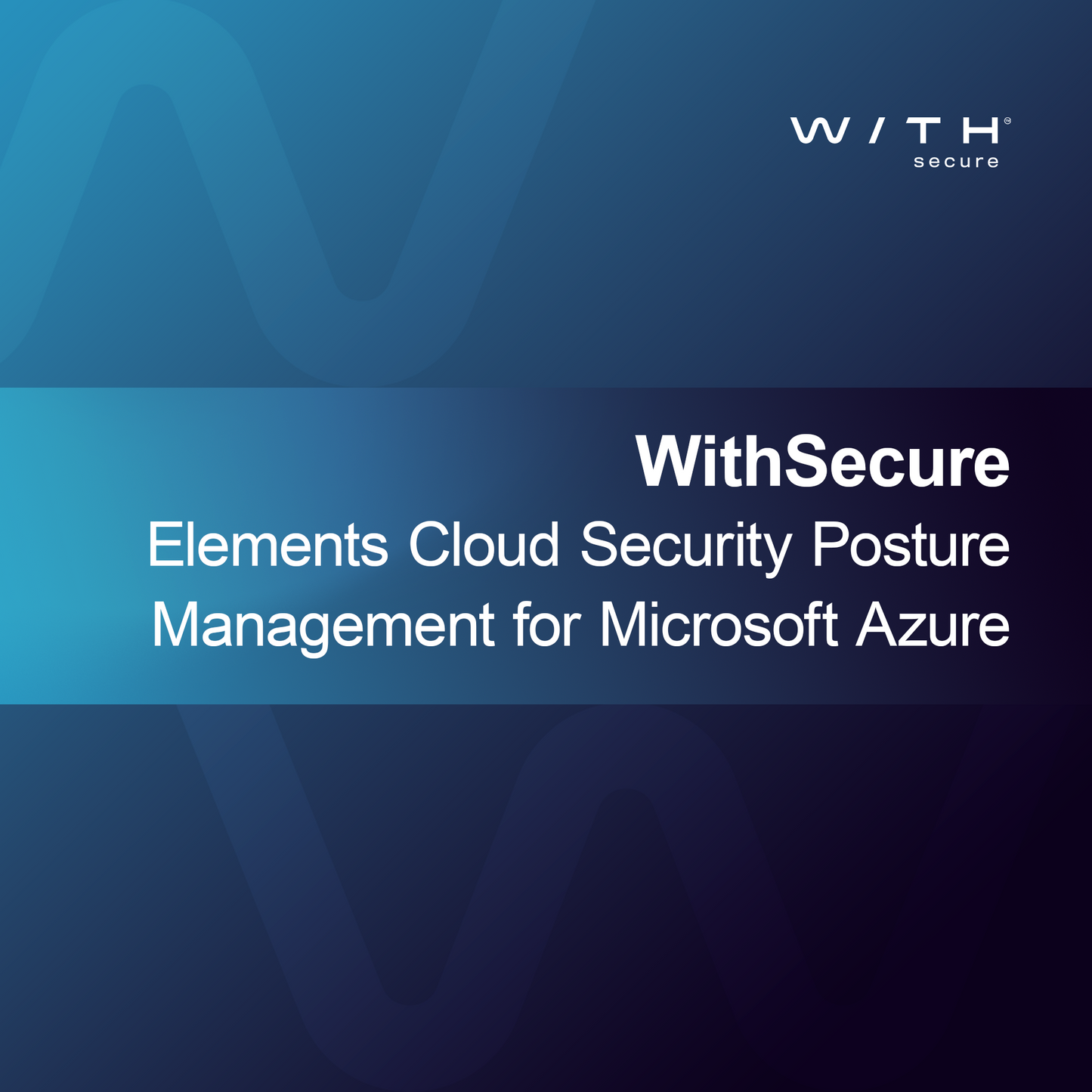 WithSecure Elements Cloud Security Posture Management za Microsoft Azure