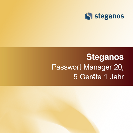 Steganos Passwort Manager 20, 5 naprav 1 leto