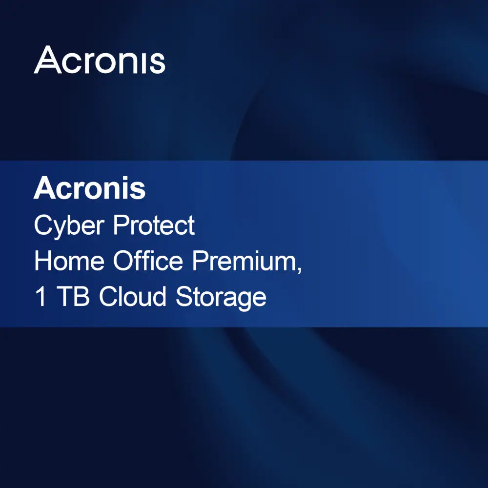 Acronis Cyber Protect Home Office Premium, 1 TB oblačnega shranjevanja