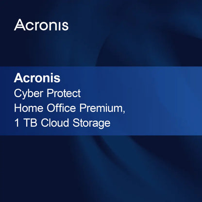 Acronis Cyber Protect Home Office Premium, 1 TB oblačnega shranjevanja