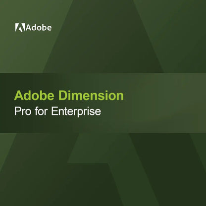 Adobe Dimension - Pro za podjetja