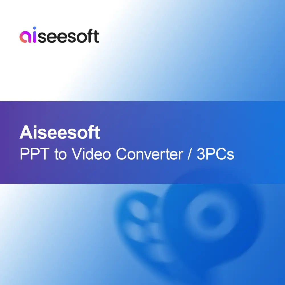 Aiseesoft PPT v Video Pretvornik / 3PCs