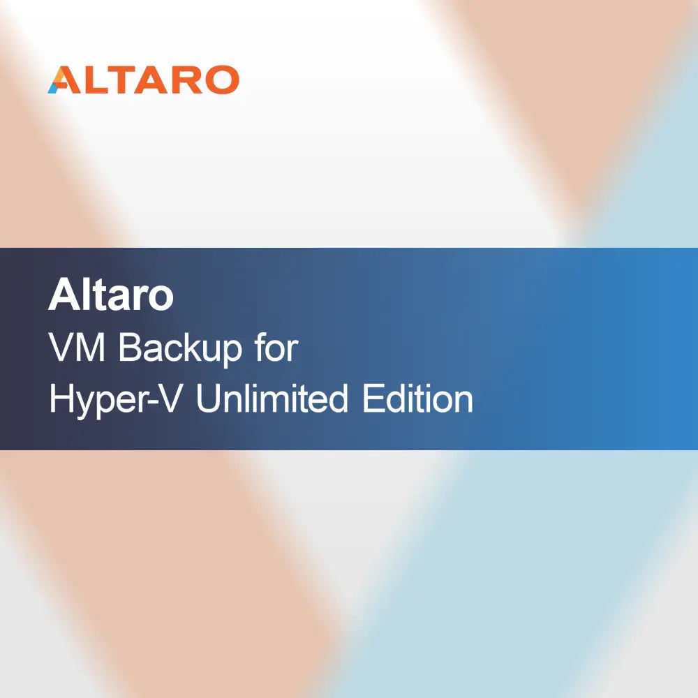 Altaro VM Backup za Hyper-V Unlimited Edition