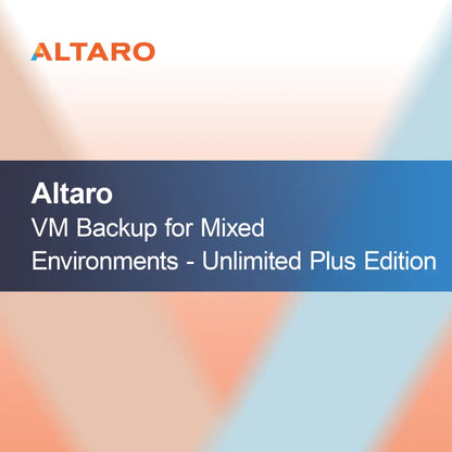 Altaro VM Backup za mešane okolje - Unlimited Plus izdaja
