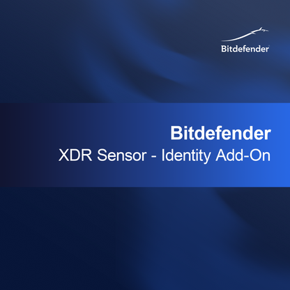 Bitdefender XDR senzor - dodatek za identiteto