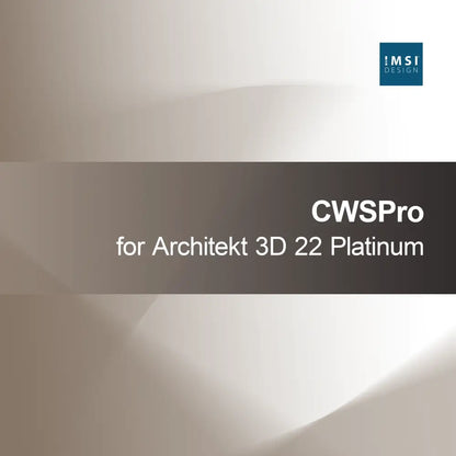 CWSPro za Architekt 3D 22 Platinum