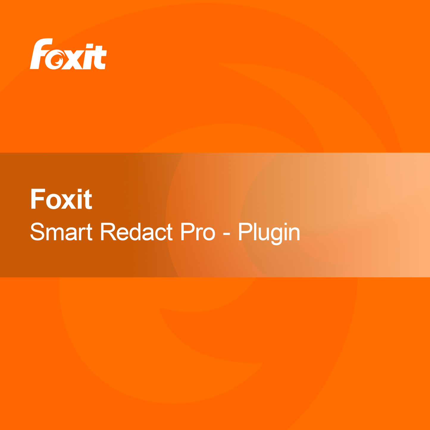 Foxit Smart Redact Pro - Vtičnik