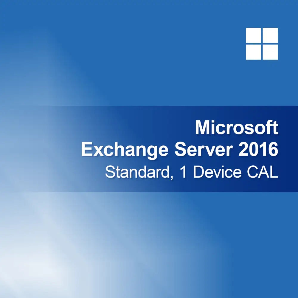 Microsoft Exchange Server 2016 Standard, 1 naprava CAL