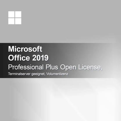 Microsoft Office 2019 Professional Plus odprta licenca, primerna za terminalski strežnik, volumen licenca