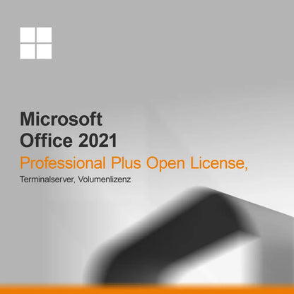 Microsoft Office 2021 Professional Plus odprta licenca, terminalski strežnik, volumen licenca