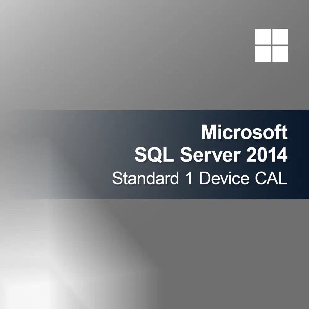 Microsoft SQL Server 2014 Standard 1 naprava CAL