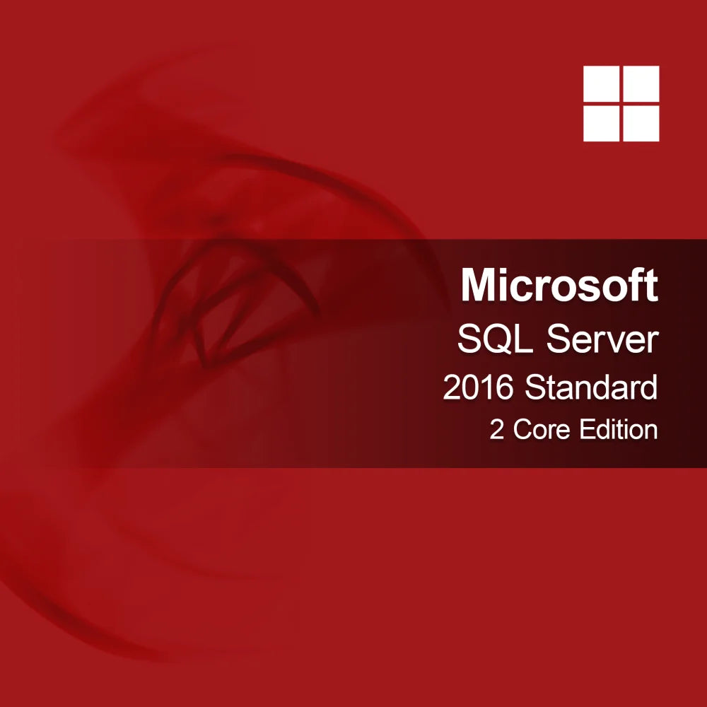 Microsoft SQL Server 2016 Standard - izdaja z 2 jedroma