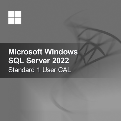 Microsoft SQL Server 2022 Standard 1 uporabniška licenca CAL