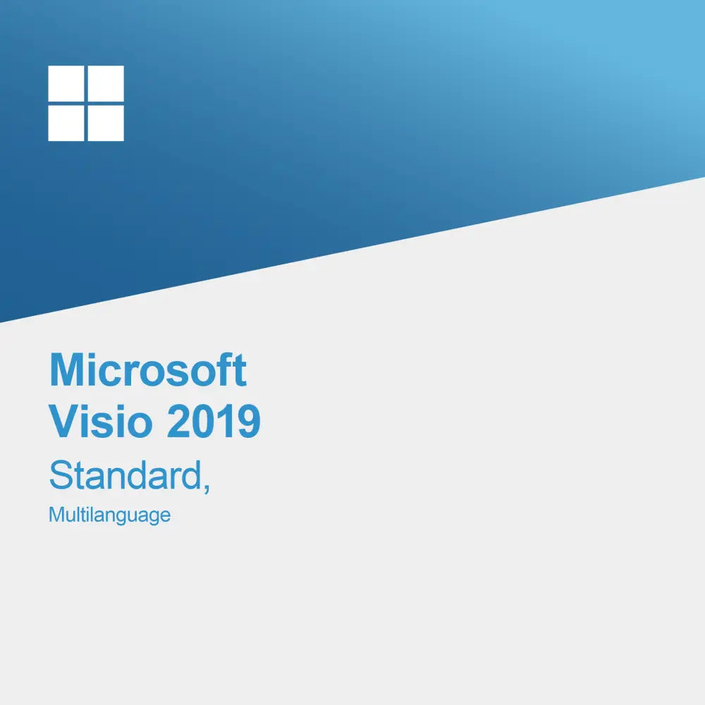Microsoft Visio 2019 Standard, večjezično