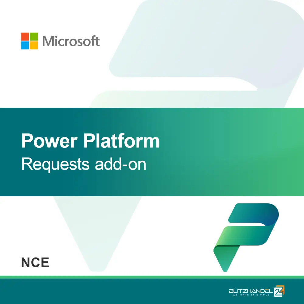 Dodatek za zahteve Power Platform (NCE)