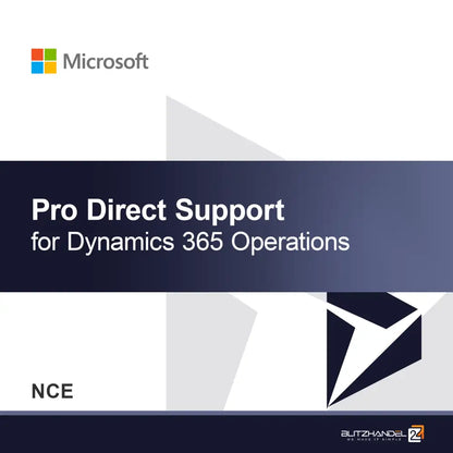 Pro Direct podpora za Dynamics 365 Operations (NCE)